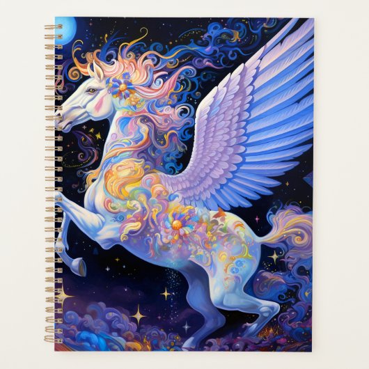 Pegasus Fantasy Art Planner (Voorkant)