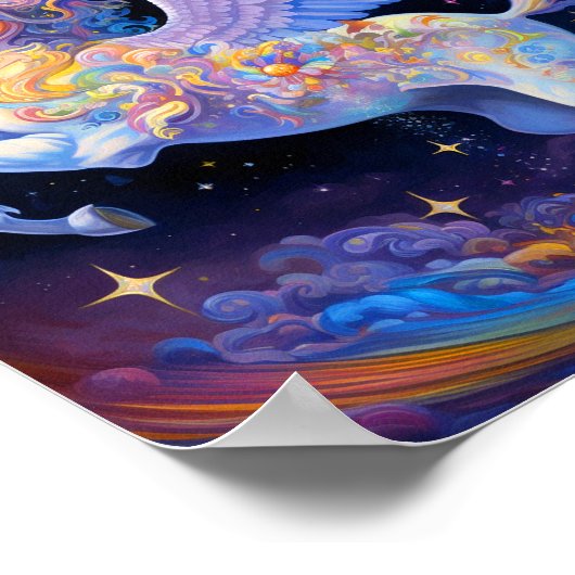 Pegasus Fantasy Art Poster (Hoek)