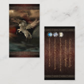 Pegasus Fantasy Art Profile-kaarten Visitekaartje (Voorkant / Achterkant)