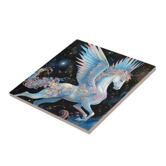 Pegasus Fantasy Art Tegeltje (Zijkant)