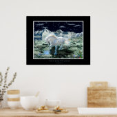 PEGASUS Fantasy Book Art Poster (Keuken)