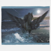 Pegasus Fantasy op Fleece Blanket (Voorkant (Horizontaal))