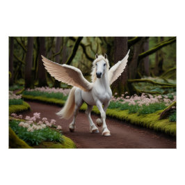 Pegasus Filly tijdens de wandeling Perfect Poster