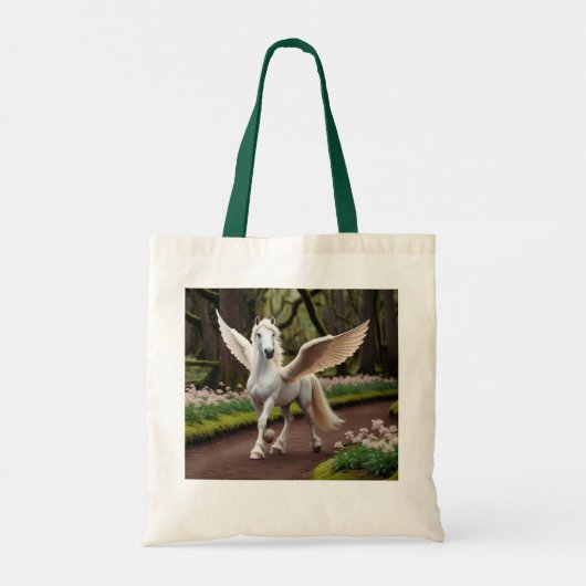 Pegasus Filly tijdens de wandeling Tote Bag (Achterkant)
