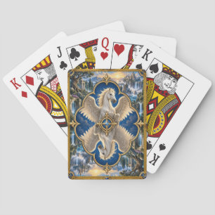 Pegasus, gotische fantasie monster pokerkaarten