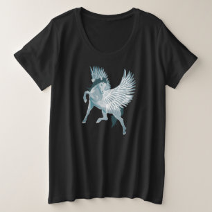  Pegasus Griekse mythologie schinged paard Grote Maat T-shirt