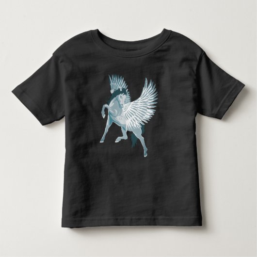 Pegasus Griekse mythologie schinged paard Kinder Shirts (Voorkant)