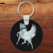 Pegasus Griekse mythologie schinged paard Sleutelhanger (Voorkant)