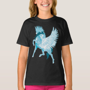 Pegasus Griekse mythologie schinged paard T-shirt