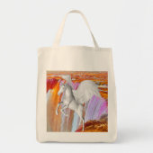 Pegasus Grote Canvas tas (Voorkant)
