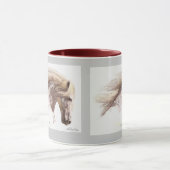 PEGASUS HENGST HORSE Fantasy Art Mok (Midden)