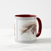 PEGASUS HENGST HORSE Fantasy Art Mok (Voorkant rechts)