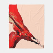 Pegasus het vliegende paard fleece deken (Voorkant)