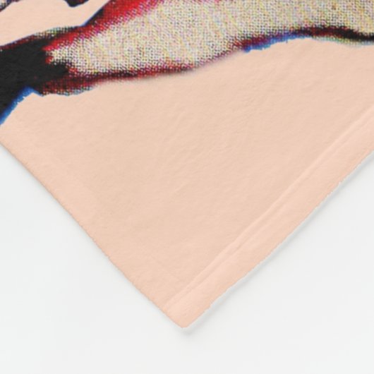 Pegasus het vliegende paard fleece deken (Hoek)