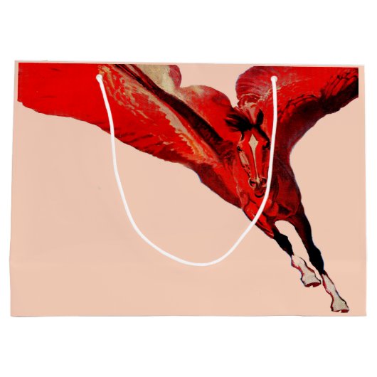 Pegasus het vliegende paard groot cadeauzakje (Achterkant)