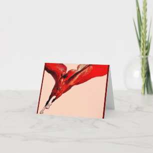 Pegasus het vliegende paard notitiekaartje