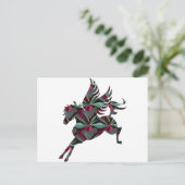 Pegasus Horse Briefkaart (Staand voorkant)