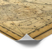 Pegasus Horse Constellation Star Map Andromeda Poster (Hoek)