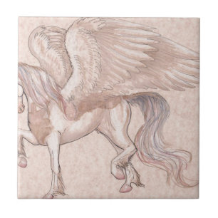 Pegasus Horse, pony, pegasus, eenhoorn, magisch Tegeltje