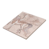 Pegasus Horse, pony, pegasus, eenhoorn, magisch Tegeltje (Zijkant)