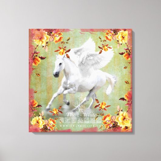 Pegasus II - Kouddoek Canvas Afdruk (Voorkant)