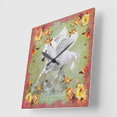 Pegasus II - Wandklok (Hoek)