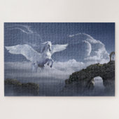 Pegasus in de wolken legpuzzel (Horizontaal)