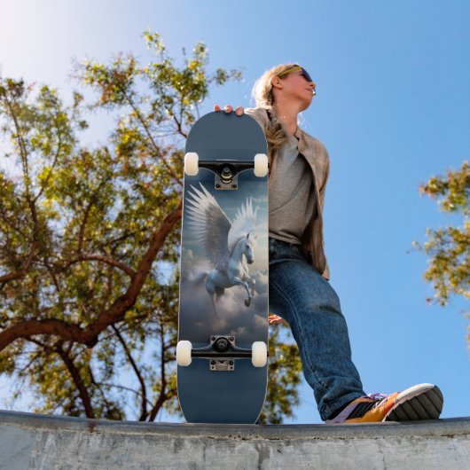 Pegasus in de Wolken Skateboard (Buiten 1)