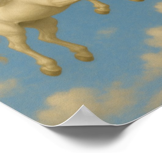 Pegasus in Flight: de geest van legendes Poster (Hoek)