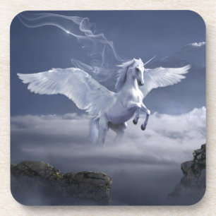 Pegasus in vlucht bier onderzetter