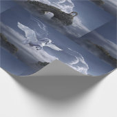 Pegasus in vlucht       cadeaupapier (Hoek)