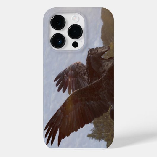 Pegasus in vlucht iPhone/iPad case (Achterkant)