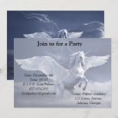 Pegasus in vlucht    kaart (Voorkant / Achterkant)