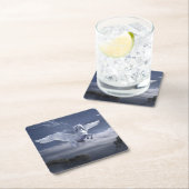 Pegasus in vlucht kartonnen onderzetters (Insitu)