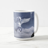 Pegasus in vlucht      koffiemok (Voorkant rechts)