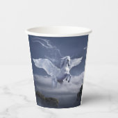 Pegasus in vlucht papieren bekers (Voorkant)