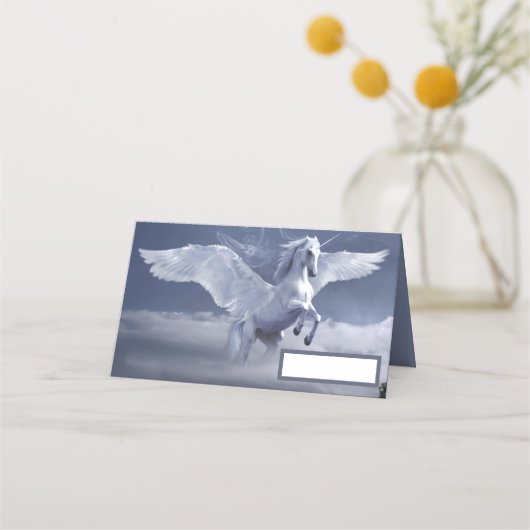 Pegasus in vlucht plaatskaartje (Voorkant)