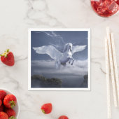 Pegasus in vlucht servet (Insitu)