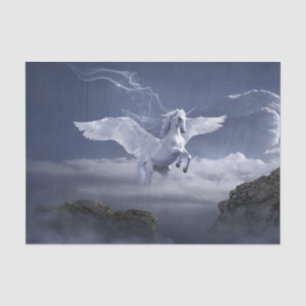 Pegasus in vlucht      tissuepapier