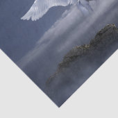 Pegasus in vlucht      tissuepapier (Detail)