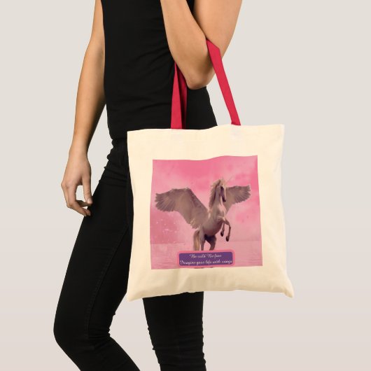 Pegasus is vrij tote bag (Voorkant (product))