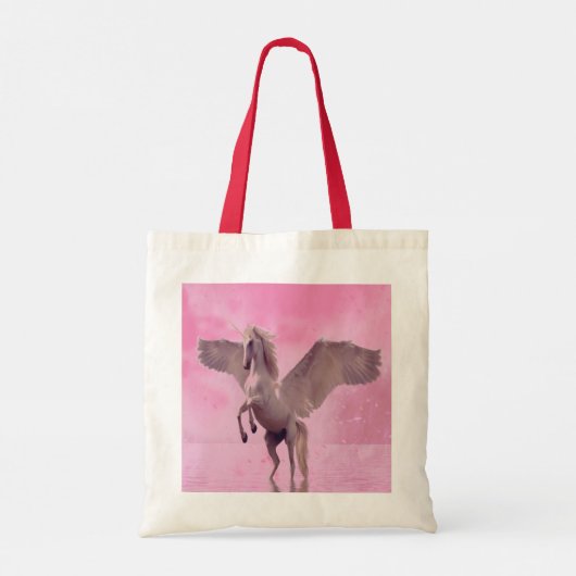 Pegasus is vrij tote bag (Achterkant)
