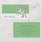 Pegasus, juridisch professioneel Visitekaartje (Voorkant / Achterkant)
