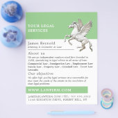 Pegasus, Juridische Diensten Adverteren Flyer (Enkel)