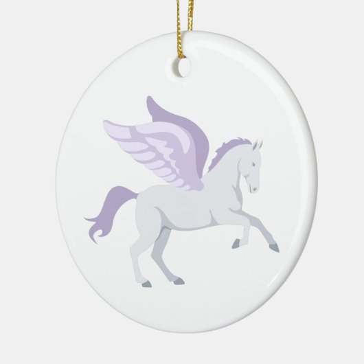 Pegasus Keramisch Ornament (Links)