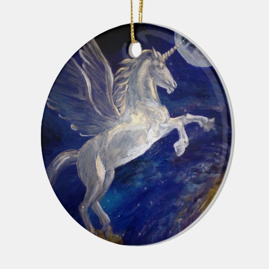 Pegasus Keramisch Ornament (Links)