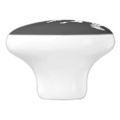 Pegasus Keramische Knop (Zijkant)
