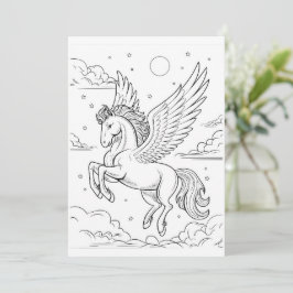 Pegasus | Kleur je eigen groet