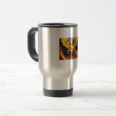 Pegasus koffiekop reisbeker (Voorkant links)