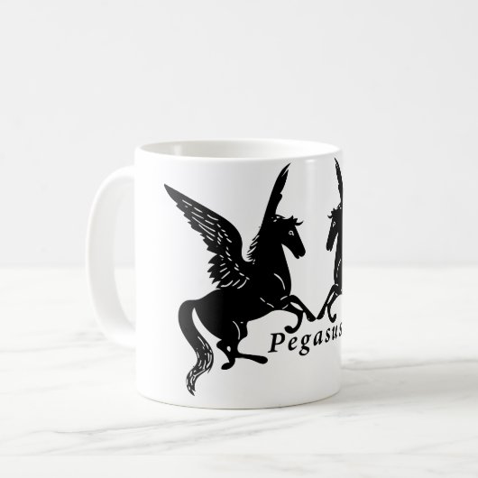 Pegasus Koffiemok (Voorkant links)